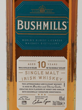 Load image into Gallery viewer, Bushmills Single Malt 10 Year Old 700ml