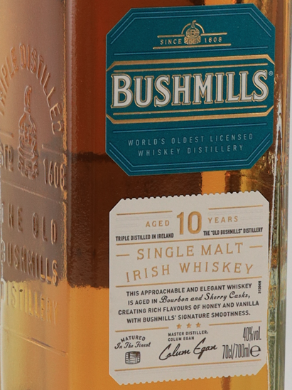Bushmills Single Malt 10 Year Old 700ml