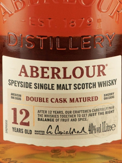 Aberlour 12 Year Old Double Cask Matured 1L