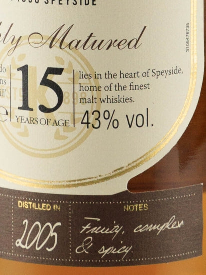 Knockando 15 Year Old 2005 Rich Matured
