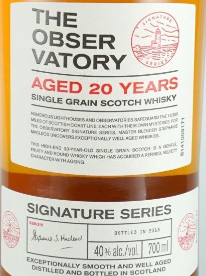 The Obser Vatory 20 Year Old