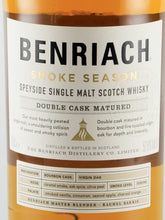 Load image into Gallery viewer, Benriach Smoke Season