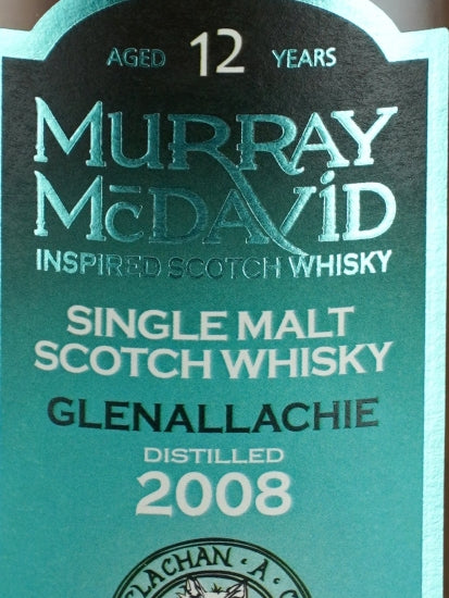 Murray McDavid Glenallachie 12 Year Old 2008