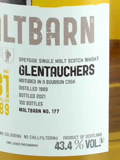 Maltbarn Glentauchers 31 Year Old 1989