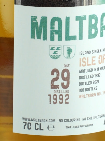 Maltbarn Isle of Jura 29 Year Old 1992