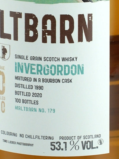 Maltbarn Invergordon 30 Year Old 1990
