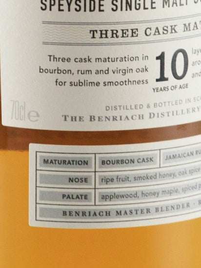 Benriach The Smoky Ten
