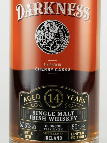 Darkness Irish Single Malt 14 Year Old