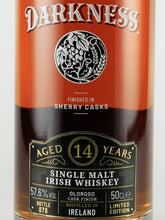 Load image into Gallery viewer, Darkness Irish Single Malt 14 Year Old