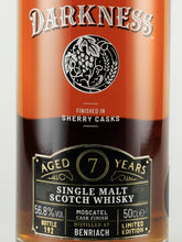 Load image into Gallery viewer, Darkness Benriach 7 Year Old