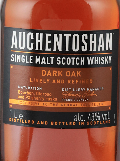 Auchentoshan Dark Oak 1L