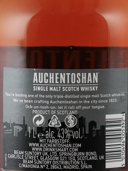 Auchentoshan Dark Oak 1L