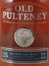Load image into Gallery viewer, Old Pulteney 25 Year Old