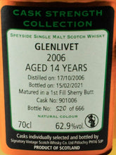 Load image into Gallery viewer, Signatory Glenlivet 14 Year Old 2006