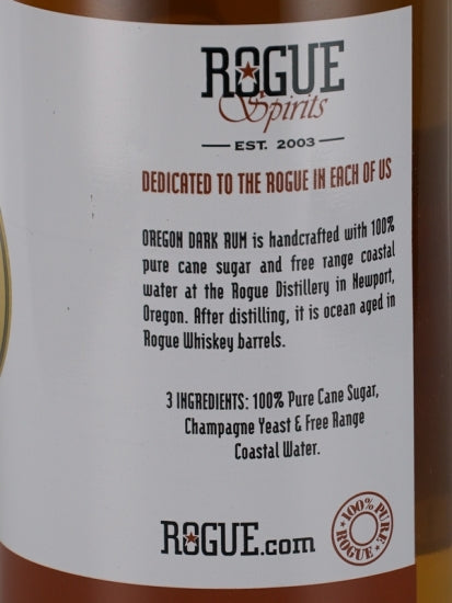Rogue Spirits Dark Rum