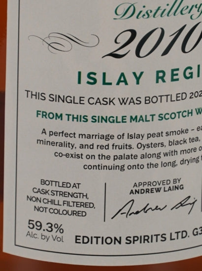 First Editions Caol Ila 10 Year Old 2010