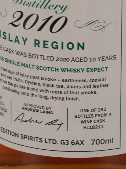 First Editions Caol Ila 10 Year Old 2010