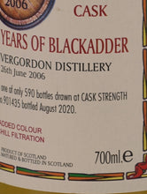 Load image into Gallery viewer, Black Adder Raw Cask Invergordon 14 Year Old 2006 #901435