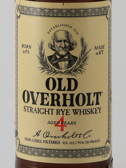 Old Overholt Straight Rye 4 Year Old