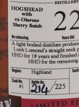 Load image into Gallery viewer, Lady of the Glen Loch Lomond 22 Year Old 1998