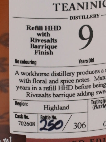 Lady of the Glen Teaninich 9 Year Old 2012