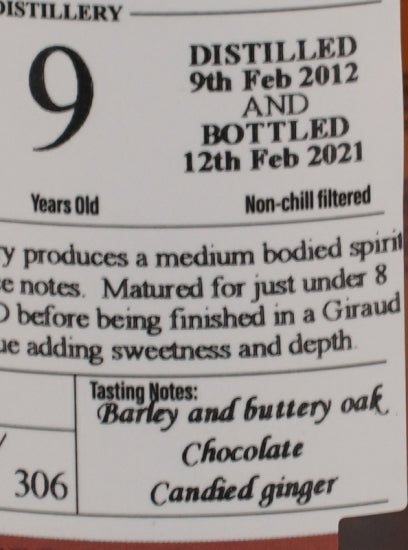 Lady of the Glen Teaninich 9 Year Old 2012
