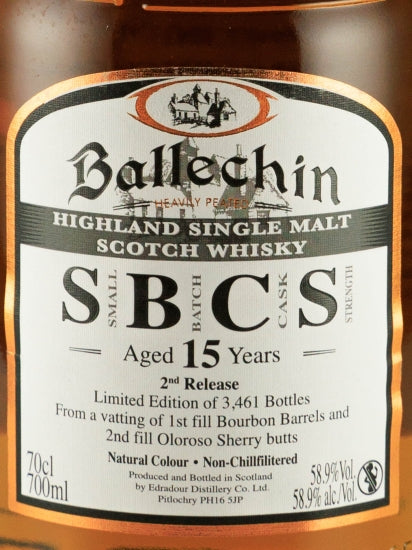 Ballechin 15 Year Old 2021 Release