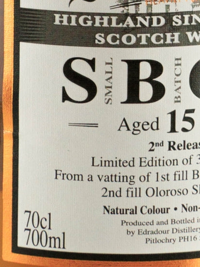 Ballechin 15 Year Old 2021 Release
