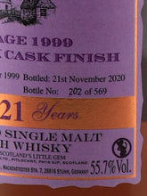 Load image into Gallery viewer, Edradour 21 Year Old 1999 Bordeaux Finish