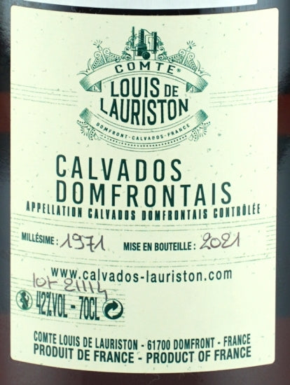 Louis De Lauriston Donfrontais 1971/2021