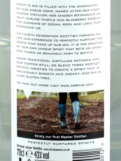 Arbikie Kirsty's Gin