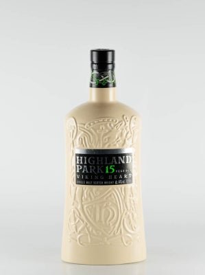 Highland Park 15 Year Old Viking Heart Ceramic Bottle
