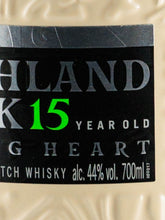Load image into Gallery viewer, Highland Park 15 Year Old Viking Heart Ceramic Bottle