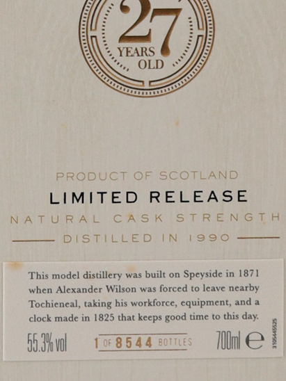 Inchgower 27 Year Old 1990 Special Release 2018