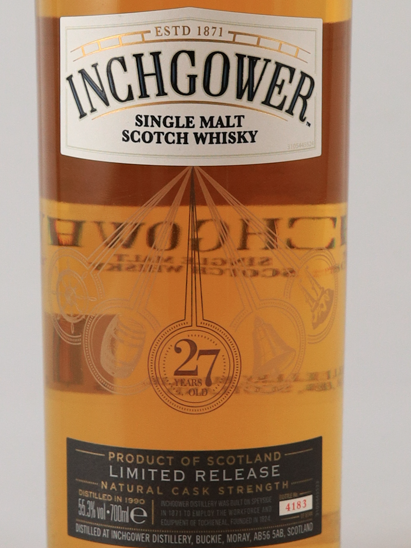 Inchgower 27 Year Old 1990 Special Release 2018