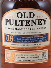 Load image into Gallery viewer, Old Pulteney 16 Year Old