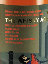Load image into Gallery viewer, The Whisky Agency Benriach 23 Year Old 1997