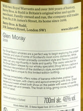 Load image into Gallery viewer, BB&amp;R Glen Moray 12 Year Old 2008