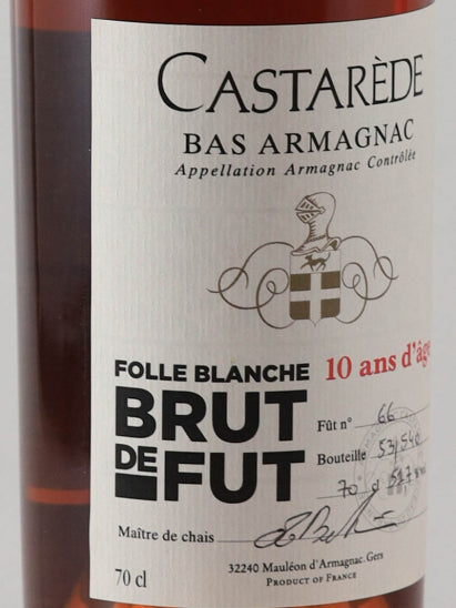 Castarade Brut De Fut 10 Year Old
