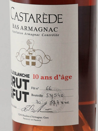 Castarade Brut De Fut 10 Year Old