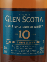 Load image into Gallery viewer, Glen Scotia 10 Year Old Old Label