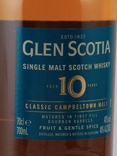 Load image into Gallery viewer, Glen Scotia 10 Year Old Old Label