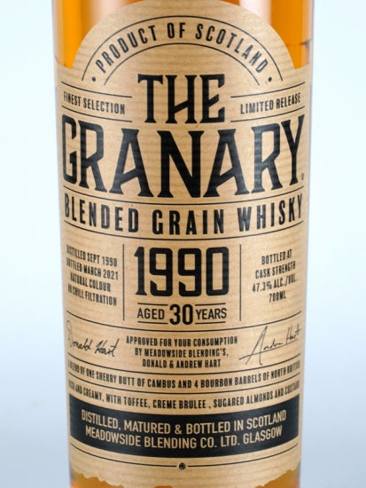 Granary Blended Grain 30 Year Old 1990