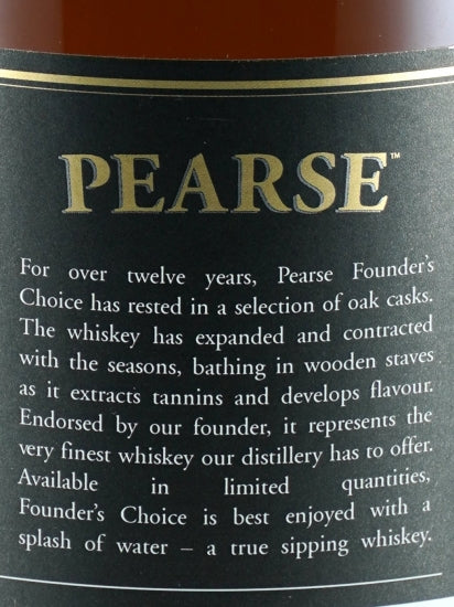 Pearse 12 Year Old Founder's Choice