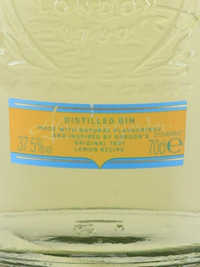 Gordon Sicilian Lemon Gin