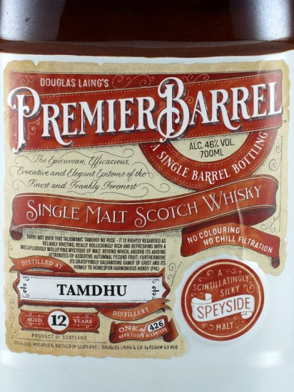 Premier Barrel Tamdhu 12 Year Old