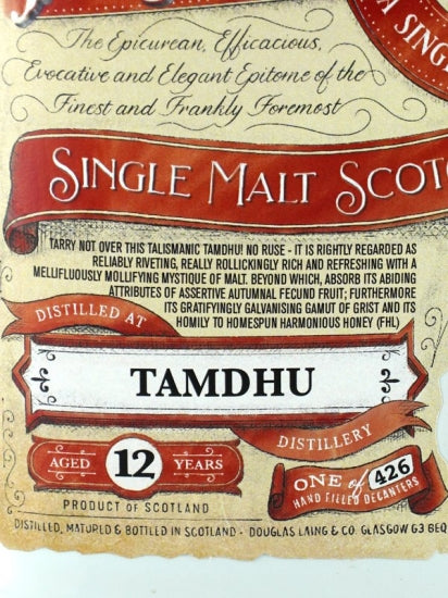 Premier Barrel Tamdhu 12 Year Old