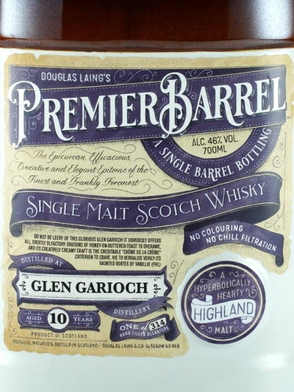 Premier Barrel Glen Garioch 10 Year Old