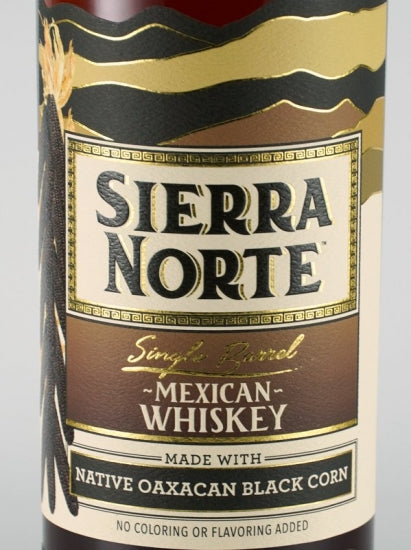 Sierra Norte Black Corn Whisky