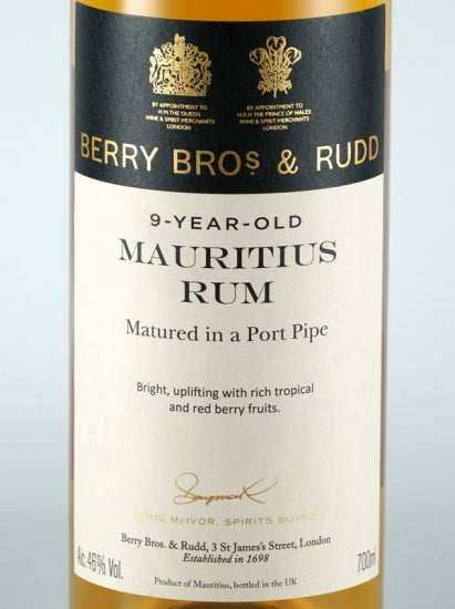 BB&R Mauritius Rum 9 Year Old 2010